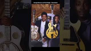 George Benson and Earl Klugh - Throwback Photos... #GeorgeBenson #EarlKlugh Jazz #Guitarists
