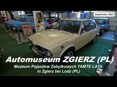 Automuseum ZGIERZ (PL) - September 2023 (Muzeum Pojazdow Zabytkowych TAMTE LATA in Zgierz bei Lodz)