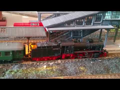 Toms Mobawelt - Feuer in Bergstadt unterm Dach, Tomix der Dritte, BR54 von Michael aus Rastatt