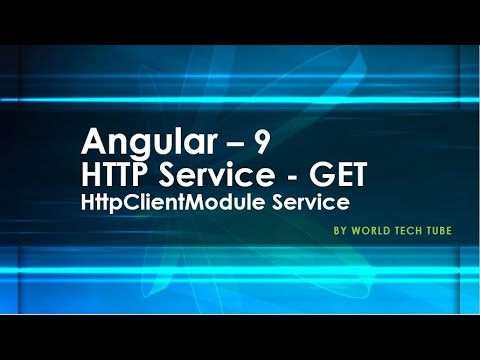 Angular 9 Tutorial Fetch Data Using Http Httpclientmodule Service In Angular Fetch Using Http