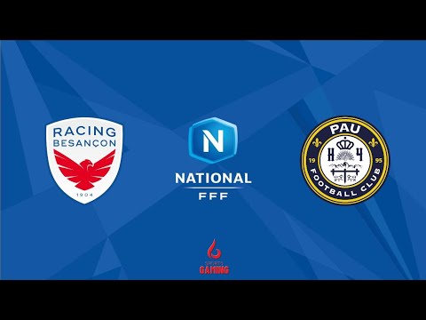 ⚽ NATIONAL 1 24/25 🇨🇵 | RACING BESANÇON - PAU FC | J9