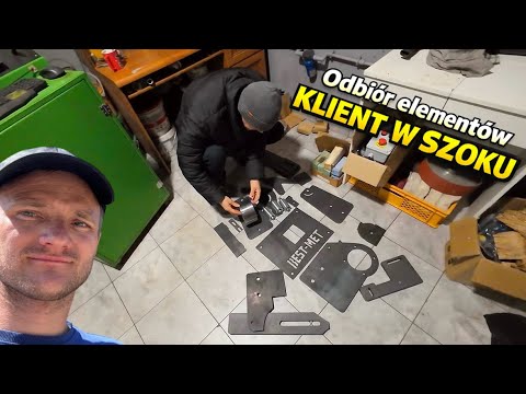ODBIÓR ELEMENTÓW KLIENT W SZOKU! WYCINAM BLACHY 10 I 12 MM