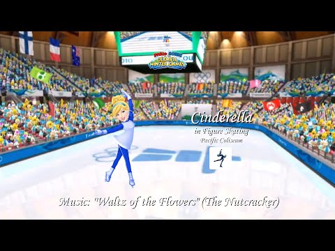 Mario & Sonic at the Olympic Winter Games Figure Skating (Cinderella)