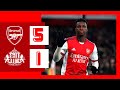 Arsenal vs Sunderland 5-1 Highlights | EFL Cup - 2021/2022