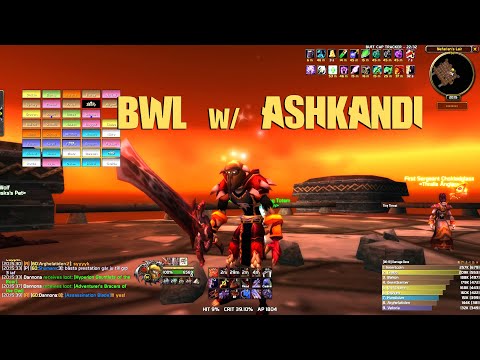 2H Fury Warrior BWL w/ Ashkandi Thralls Änglar