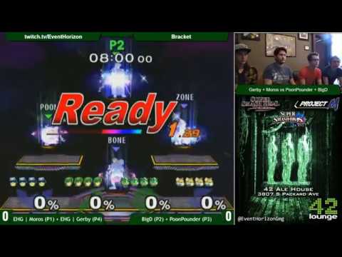 Construct 74 - EHG | Moros + EHG | Gerby VS BigD + PoonPounder - Melee Doubles