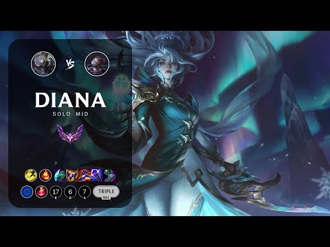 Diana Mid vs Orianna - EUW Master Patch 13.8