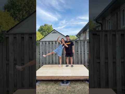 Build a shed base / floating deck the easy way using TuffBlocks! #diyhomeimprovement #storageshed