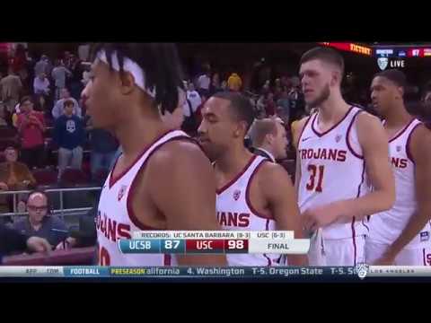 Men’s Basketball: USC 98, UC Santa Barbara 87 - Highlights 12/17/17