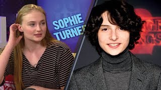 Sophie Turner Tells 'Stranger Things' Fans to Leave Finn Wolfhard ALONE