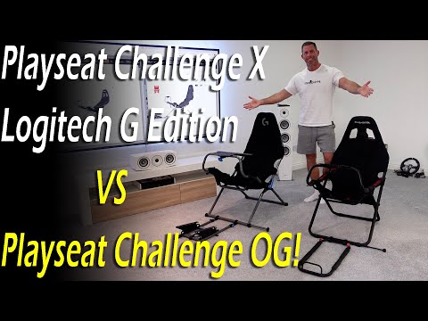 OG Playseat Challenge VS Playseat Challenge X Logitech G Edition