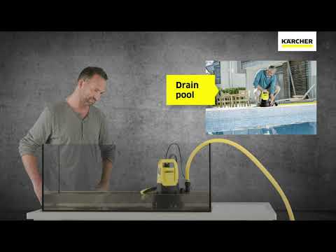 How To Drain Building Site Pits, Pools & Flooded Houses With Kärcher Submersible Pumps