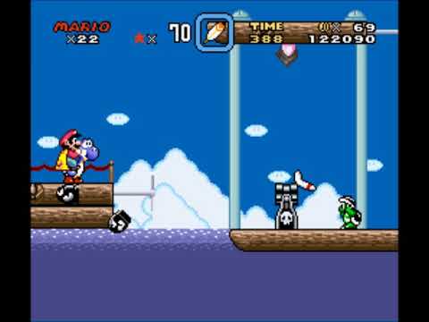 SMW Custom Music - Track -308 (Touhou 8 - Reach for the Moon, Immortal Smoke)