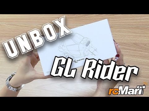 GL Racing GL-RIDER 1/18 2WD Rider Trike Chassis Kit Unbox!