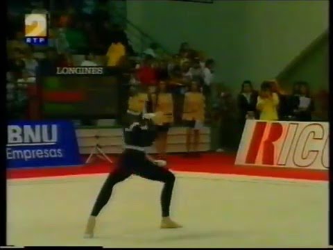 Tatiana POPOVA (UKR) clubs - 1998 Europeans Porto EF