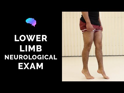 Lower Limb Neurological Examination - OSCE guide (old version) | UKMLA | CPSA Video