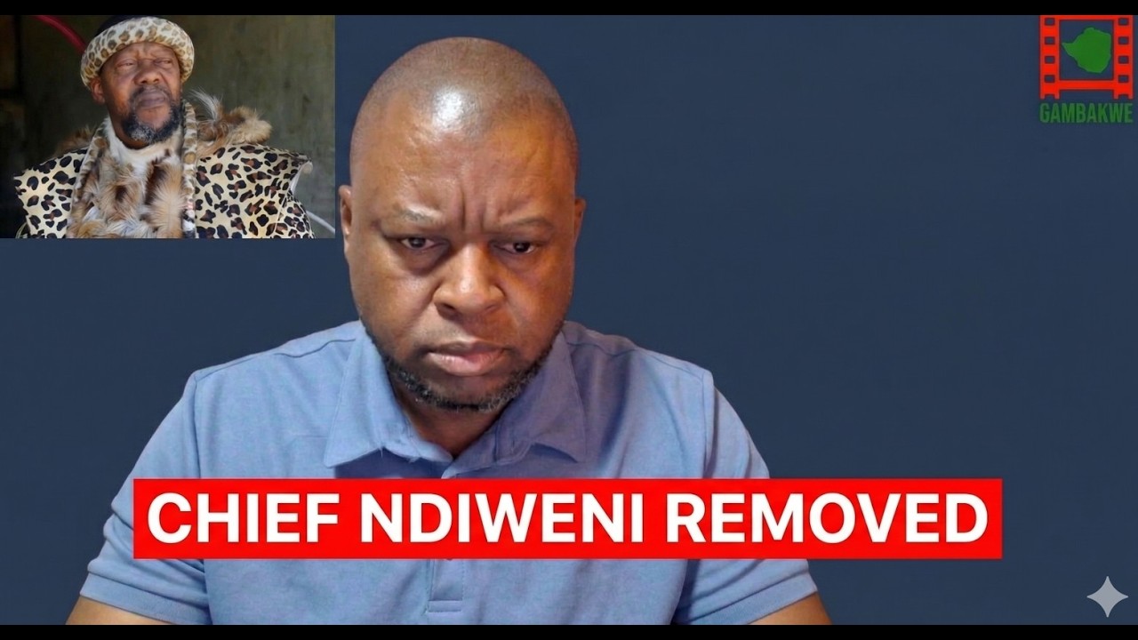 WATCH LIVE:N Mnangagwa Removes Chief Ndiweni