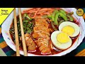 কোরিয়ান রামেন নুডলস | Korean Spicy Ramen |Ramen Noodles Recipe | Chicken Ramen|
