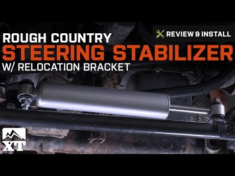Jeep Wrangler Rough Country Steering Stabilizer (2007-2017 JK) Review & Install