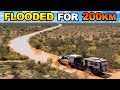 FLOODED BOGGED Do We Get Out Once In A Decade Storm Floods Australia S DRIEST Town