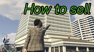 GTA 5 ONLINE HOW TO SELL YOUR HOUSE APARTMENT & GARAGE!*EASY*