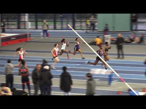 7''67 : GUION FIRMIN Lenora (60 m SEF S1) - Championnat IDF ES-SE en salle - EAUBONNE, 3/02/2019