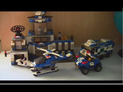 Конструктор Sluban (Слобан) Полицейский участок. Распаковка и обзор конструктора.