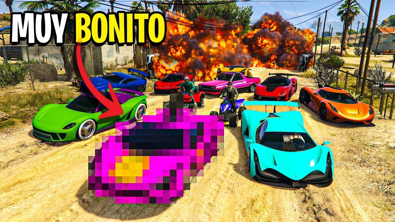 MI PRIMERA CARRERA CON EL COCHE INCREIBLE DE GTA 5 ONLINE