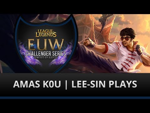 Lee sin mechanics by AMAS k0u - EUW Challenger #13