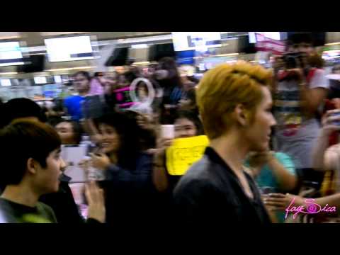 121125  SNSD EXO f(x) - Back to Korean @ Suvannaphumi Airport
