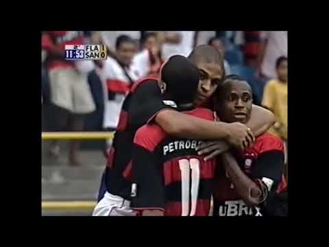 Flamengo 3 x 0 Santos - Campeonato Brasileiro 2000