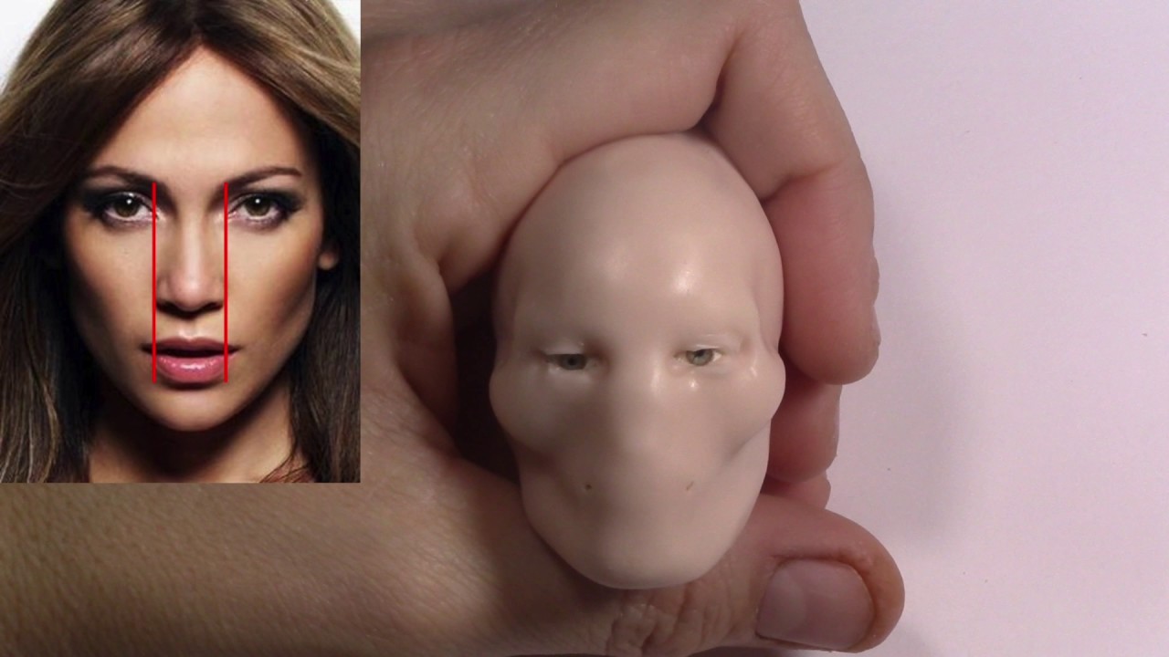 sculpture of a woman realistic face by juliana lepine
