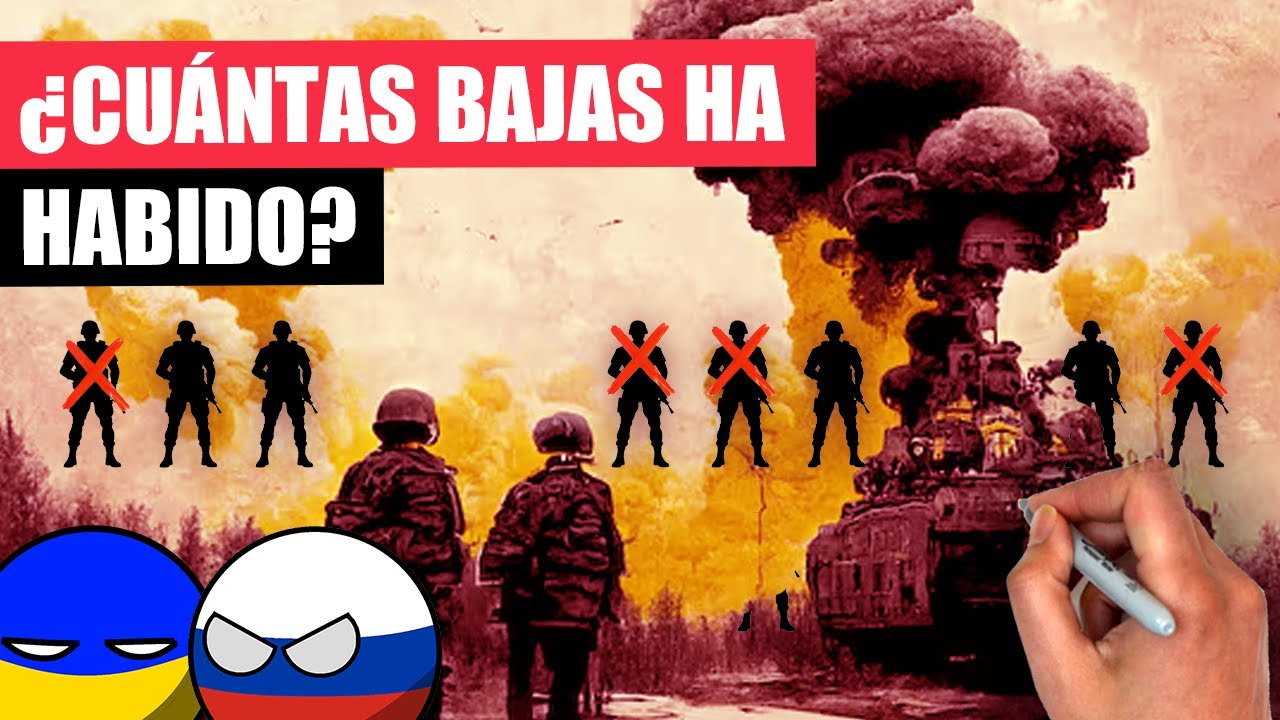 ✅¿CUÁNTAS BAJAS ha HABIDO en la GUERRA de UCRANIA? | Las VERDADERAS PÉRDIDAS de RUSIA