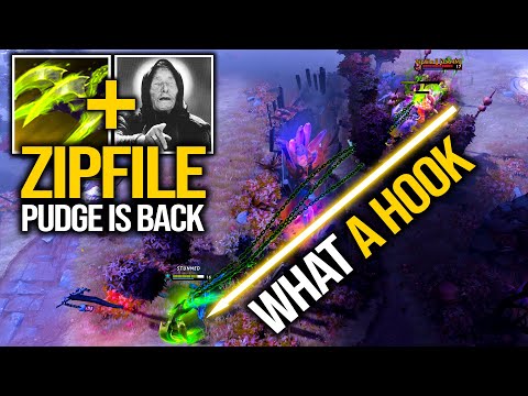 ZIPFILE!!! One of The Best Pudge Is BACK | No Escape Hook - Bully Enemies So Hard | Pudge Official