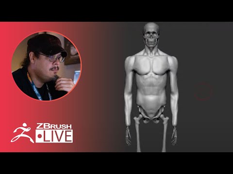 3D Sculpt Anatomy #withme! - Spicer McLeroy - ZBrush 2021