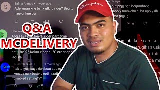 INFO| Q&A MCDELIVERY