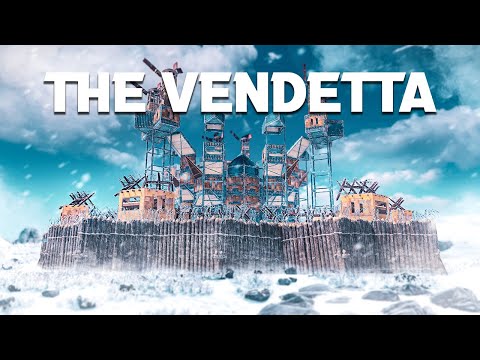 The Vendetta - OVERPOWERED 6 to 8 man Base - BUNKERS & FUNNEL WALL - RUST