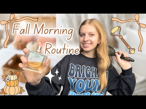 My *Realistic* Fall College Morning Routine