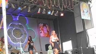 Kellee Maize and Wumanity Clan at Evolvefest 2012