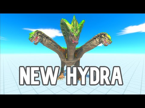 HYDRA NEW UNIT DESTROYING THE CASTLE - ANIMAL REVOLT - DINOSAUR GAME - ANIMAL REVOLT TOURNAMENT ARBM