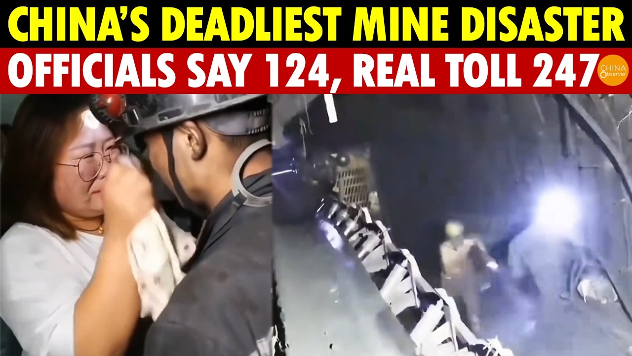 CCP Covers Up China’s Deadliest Mine Disaster in 17 Years: Official 124, Actually 247 Down the Shaft
