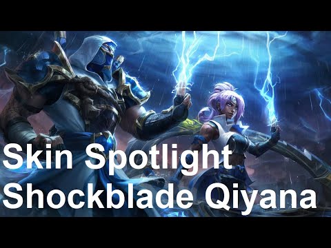 Shockblade Qiyana - Skin Spotlight - League of Legends