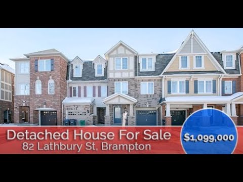 Detached House For Sale-82 Lathbury St, Brampton-$1,099,000-Team Shahiraj-Toronto GTA