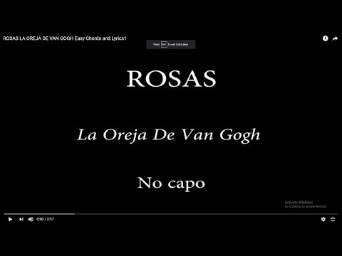 Acantiado - La Oreja de Van Gogh