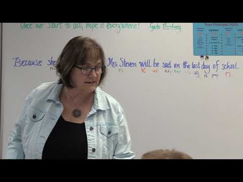 Analyzing a Sentence Part 1 Video