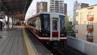 【泉北線内唯一の通過駅】南海11000系11001F　特急「泉北ライナー」和泉中央行き　深井駅1番のりば通過（新AI放送化後）