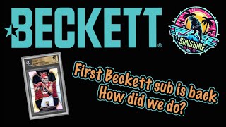1st Beckett Submission is Back!