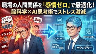 職場の人間関係を最適化するAI思考法 1