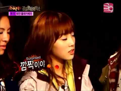 Girls' Generation Gets Scared