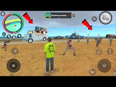 Vegas Crime Simulator (Delivery Van - Mission Complete) Eliminate Enemy - Android Gameplay HD